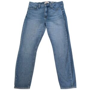 Jen7 by 7 For All Mankind Ankle Skinny Womens 8 Blue Stretch Denim Jeans EUC